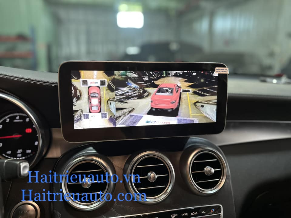Màn hình android Omas 360 xe Mercedes C 2016-2019 4 Image