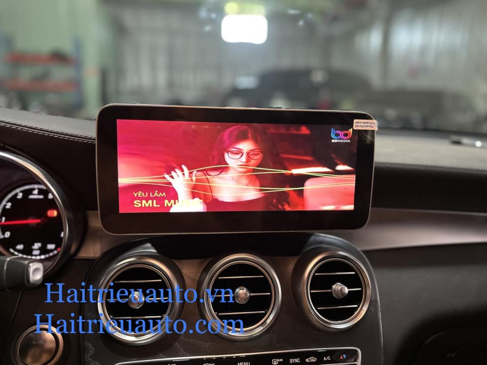 Màn hình android Omas xe Mercedes GLC 2016-2019 3 Image