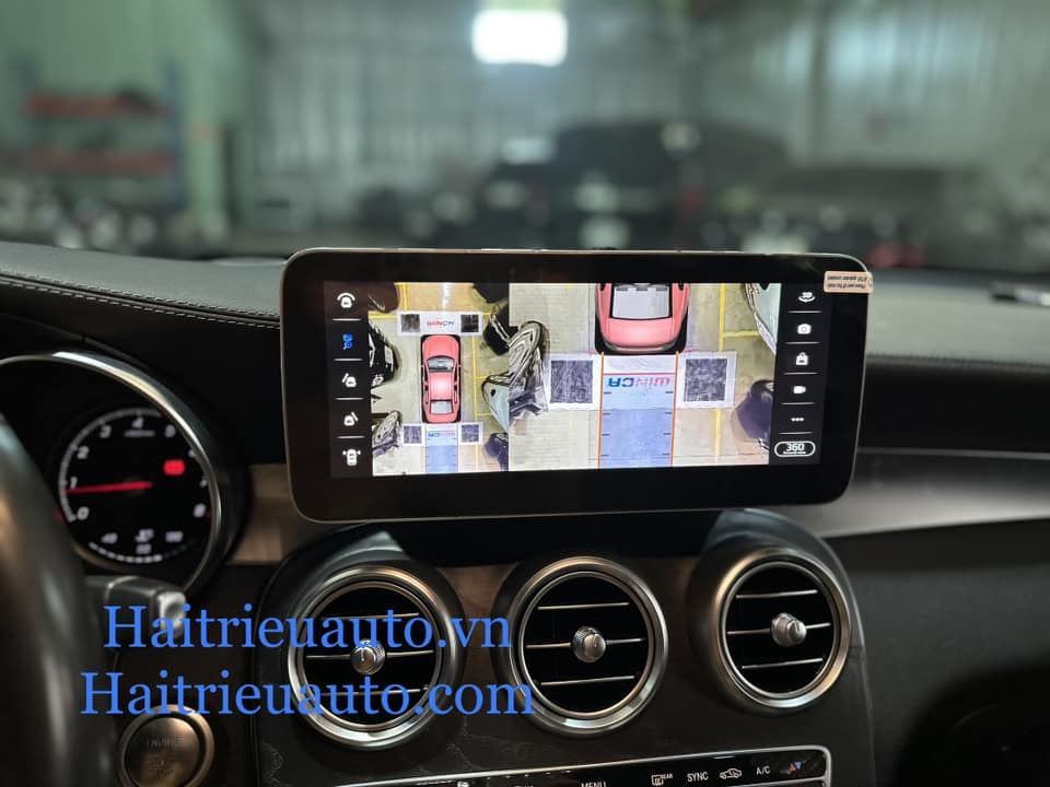 Màn hình android Omas 360 xe Mercedes GLC 2016-2019 6 Image