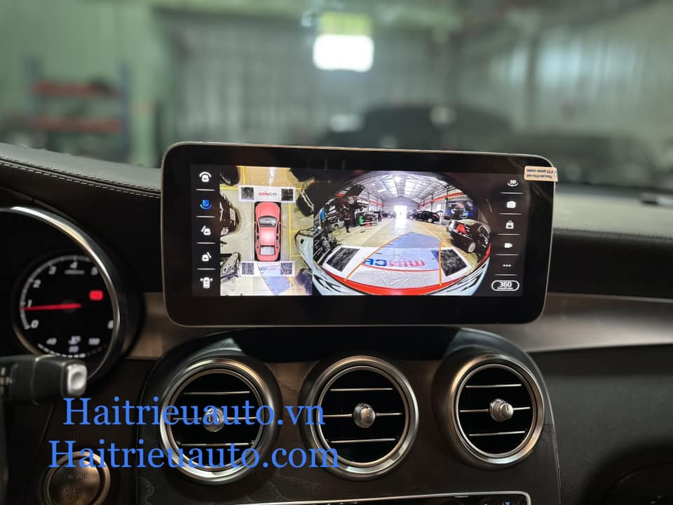 Màn hình android Omas 360 xe Mercedes C 2016-2019 5 Image