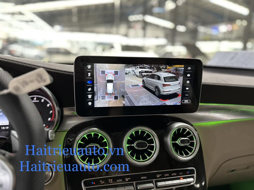 Màn hình android Omas 360 xe Mercedes C 2016-2019 2 Image