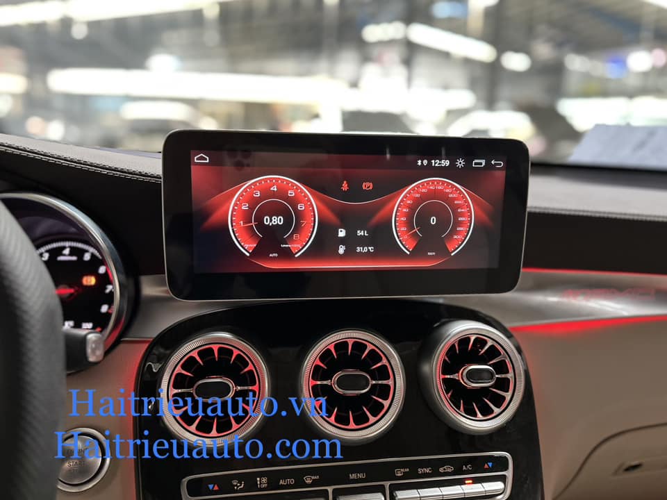 Màn hình android Omas xe Mercedes GLC 2016-2019 5 Image