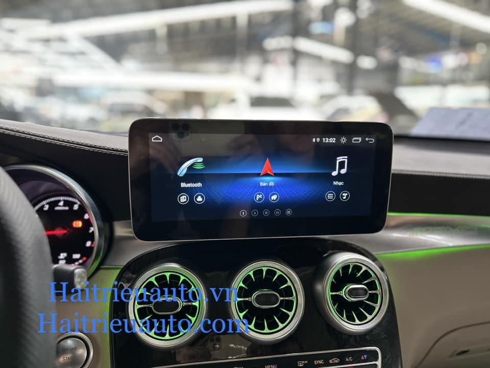 Màn hình android Omas 360 xe Mercedes C 2016-2019 8 Image