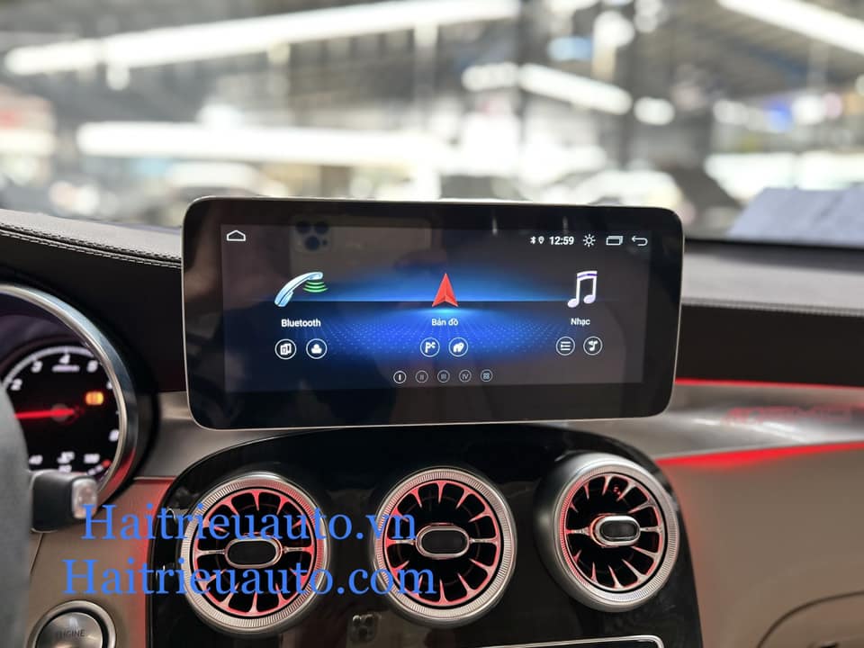 Màn hình android Omas xe Mercedes GLC 2016-2019 6 Image