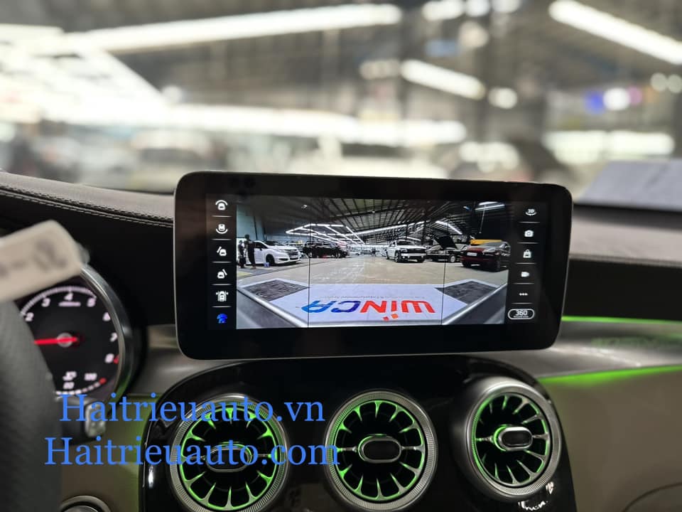 Màn hình android Omas 360 xe Mercedes C 2016-2019 10 Image