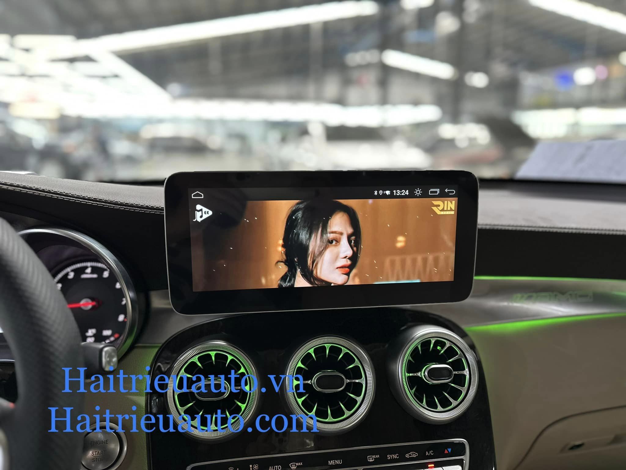 Màn hình android Omas 360 xe Mercedes C 2016-2019 11 Image