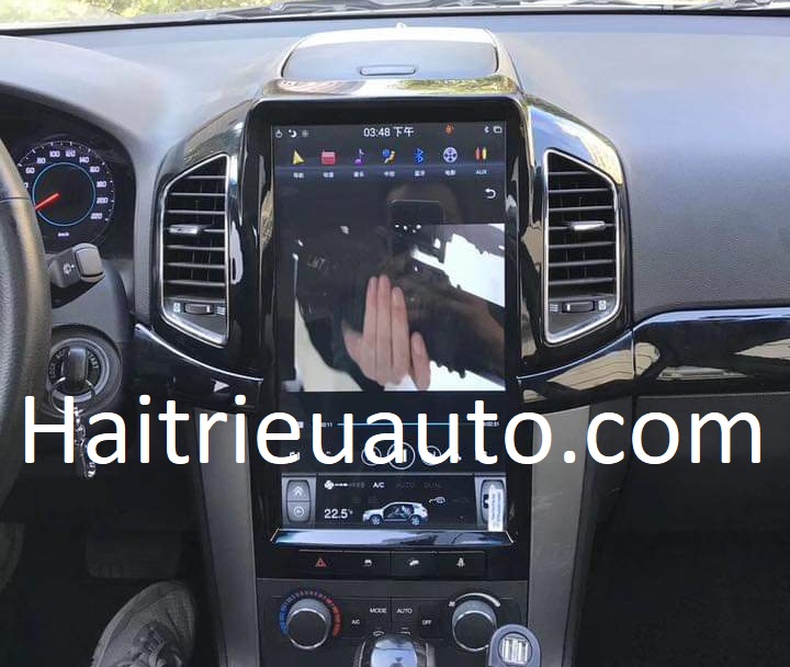 màn hình tesla android xe captiva 3 Image