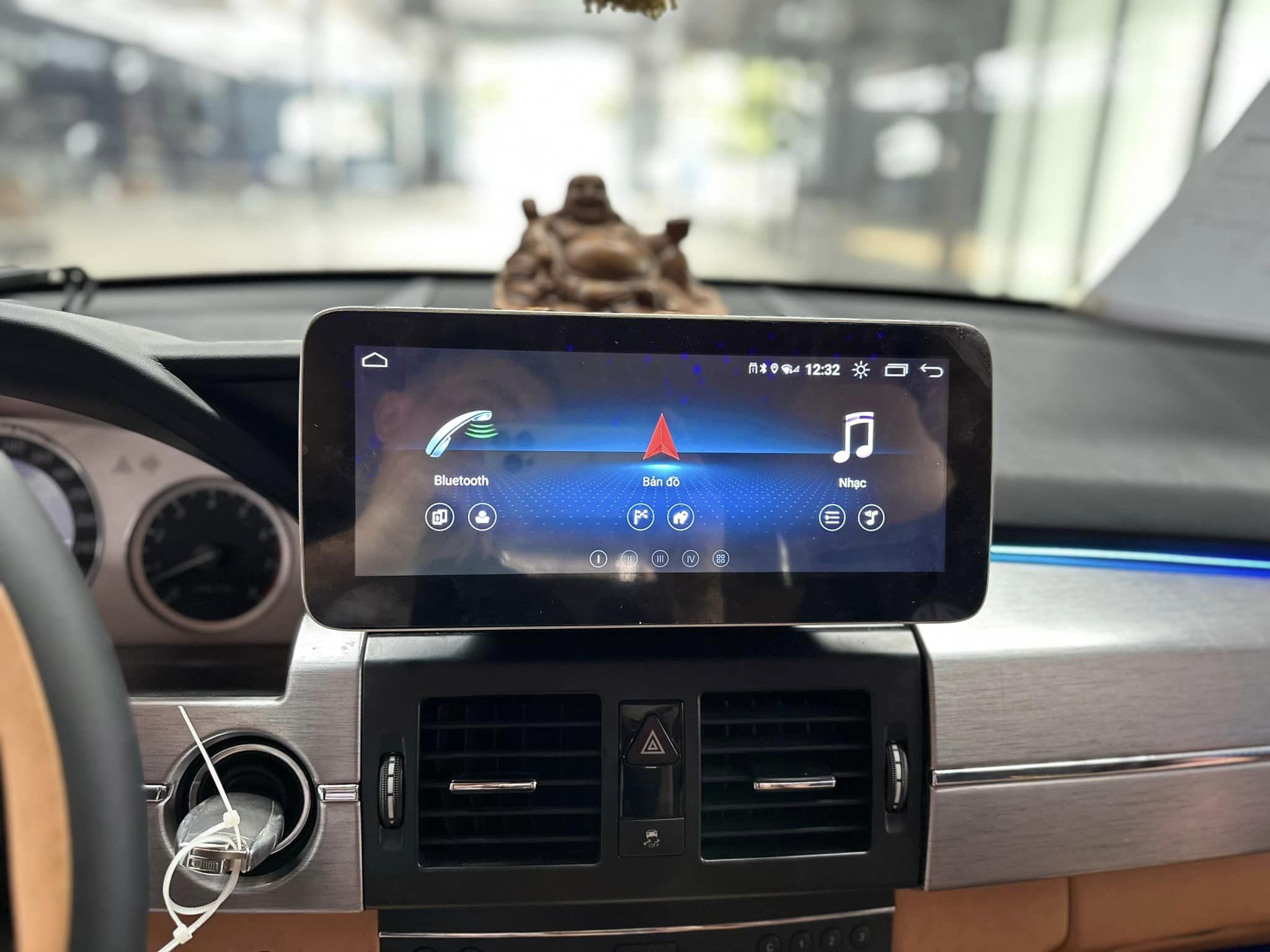 Màn hình android Omas 360 xe Mercedes GLK 2008-2011 4 Image