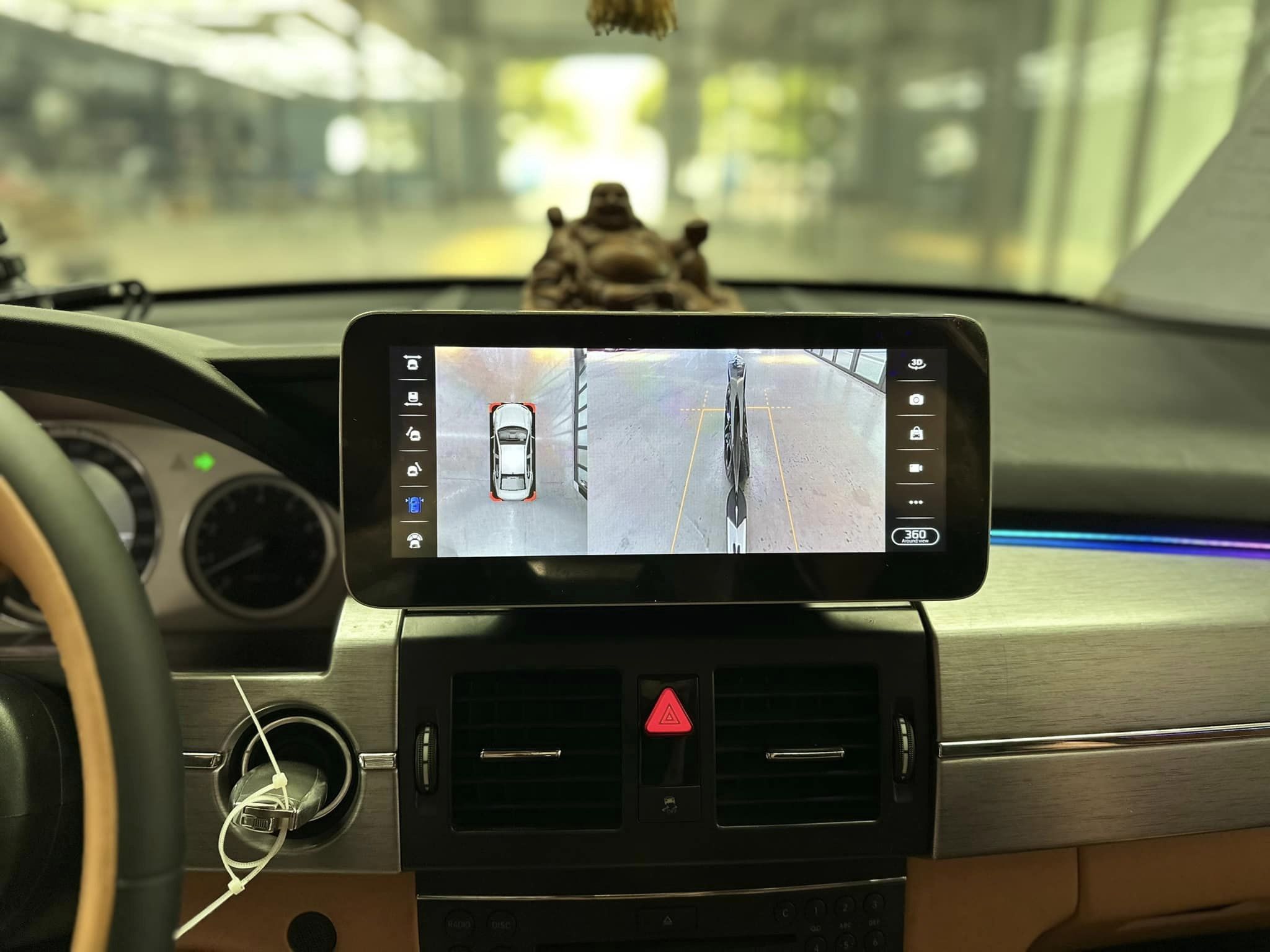 Màn hình android Omas 360 xe Mercedes GLK 2008-2011 5 Image