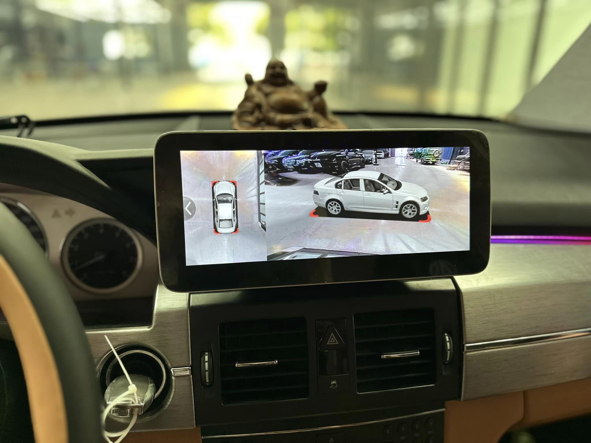 Màn hình android Omas 360 xe Mercedes GLK 2008-2011 6 Image