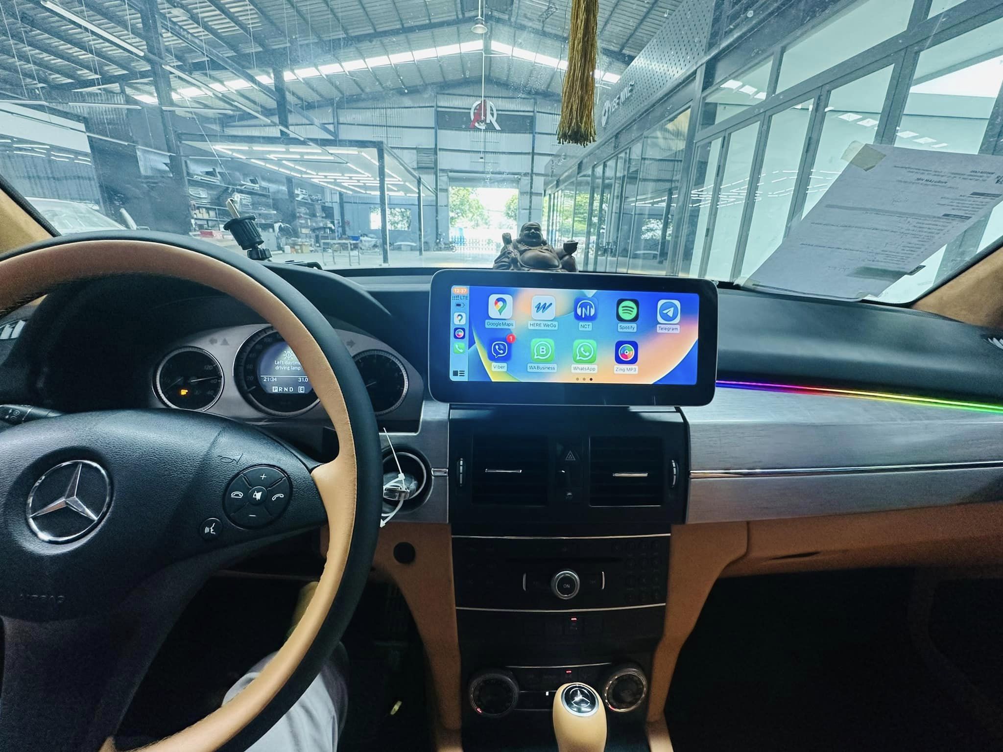 Màn hình android Omas 360 xe Mercedes GLK 2008-2011 7 Image