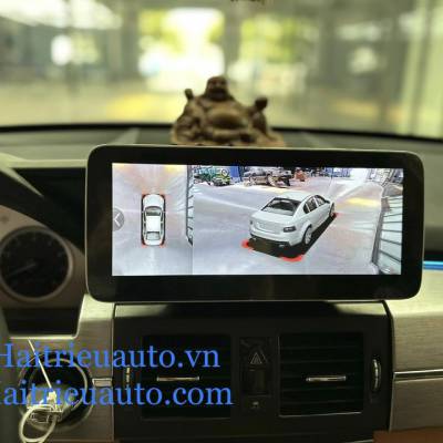Màn hình android liền camera 360 xe Mercedes CLA