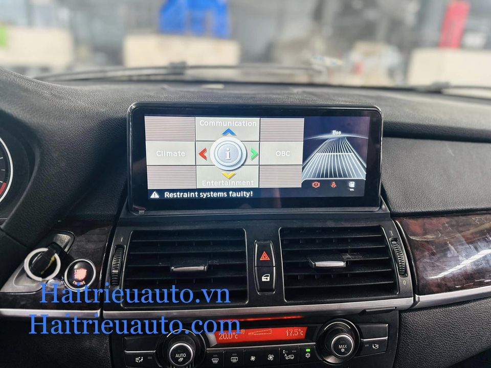 Màn hình android Omas 360 xe BMW X5 2007-2014 3 Image