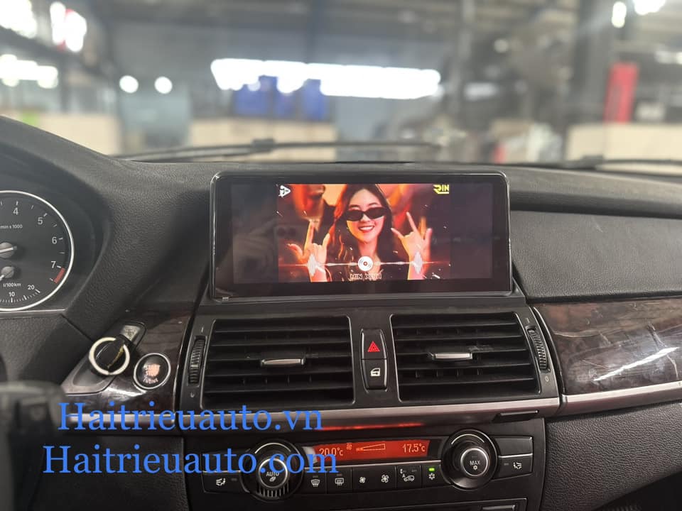 Màn hình android Omas 360 xe BMW X6 2007-2014 9 Image