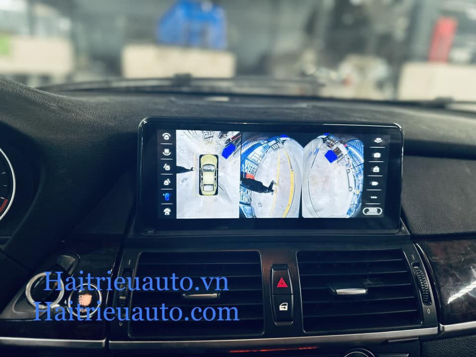 Màn hình android Omas 360 xe BMW X6 2007-2014 10 Image