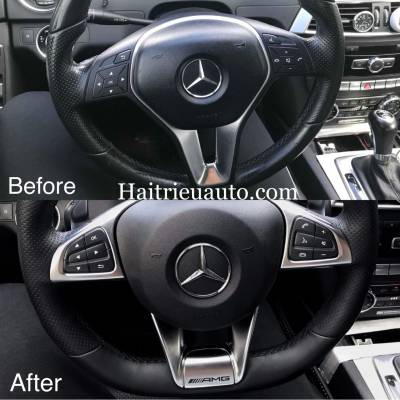 Nâng cấp vô lăng Facelift cho Mercedes E 2009-2015