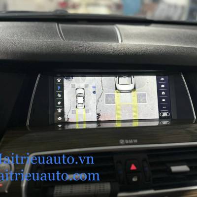 Màn hình android Omas 12in xe BMW 528iGT