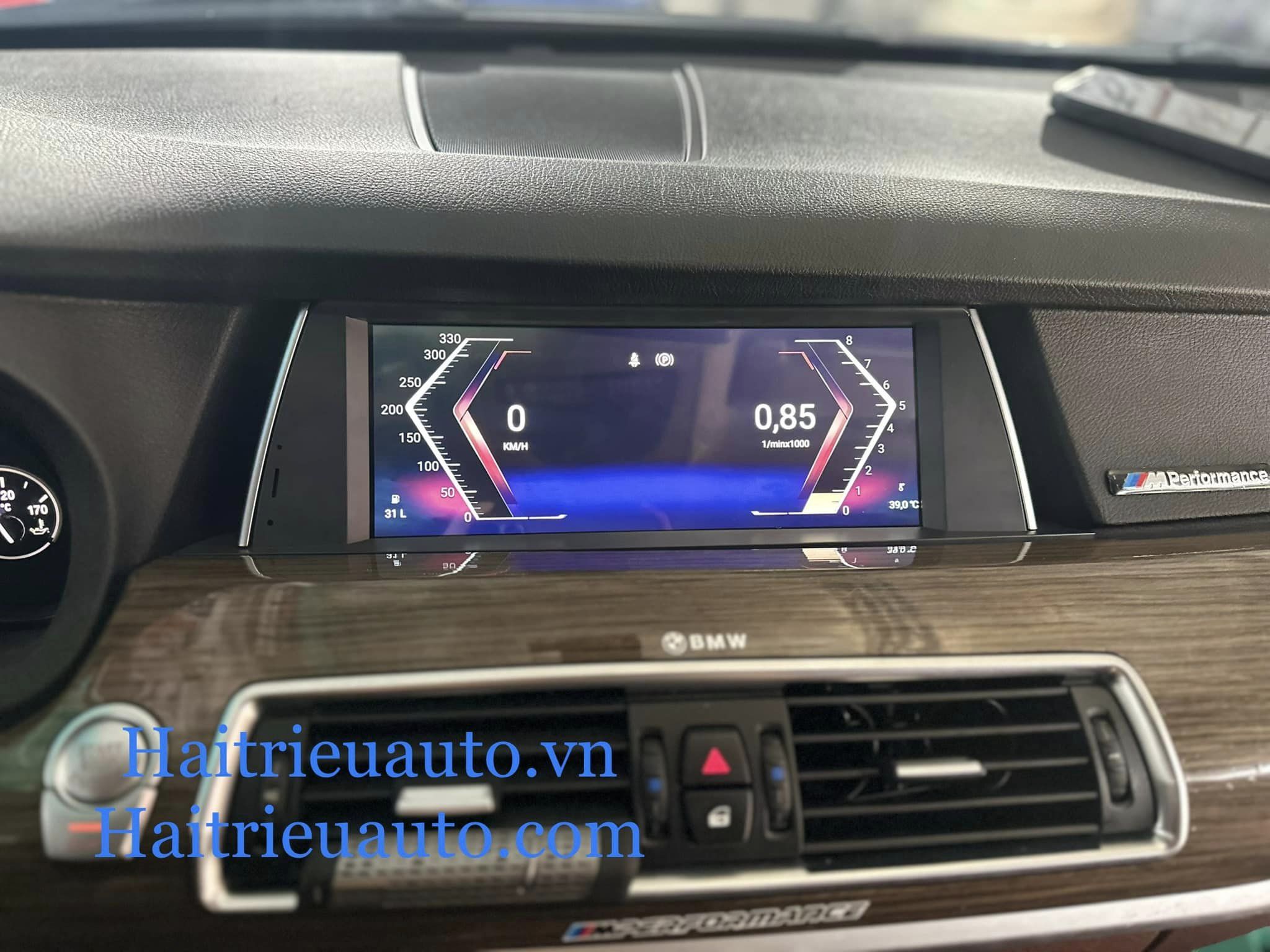 Màn hình android Omas 360 xe BMW 528i GT 2011-2017 5 Image