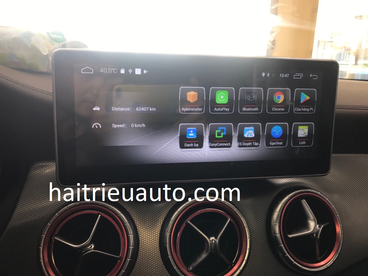 Màn hình android theo xe Mercedes CLA 2016 4 Image