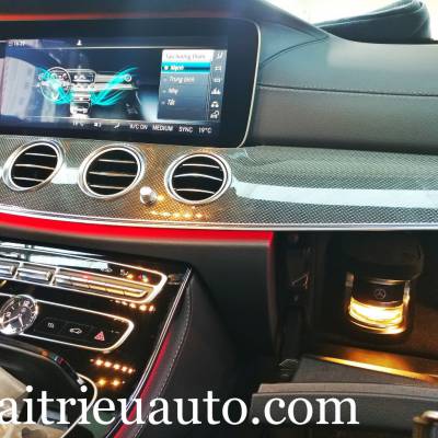 Loa treble xoay 3D Burmester theo xe Mercedes E300