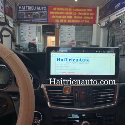 Màn hình android theo xe Mercedes GLK 2010