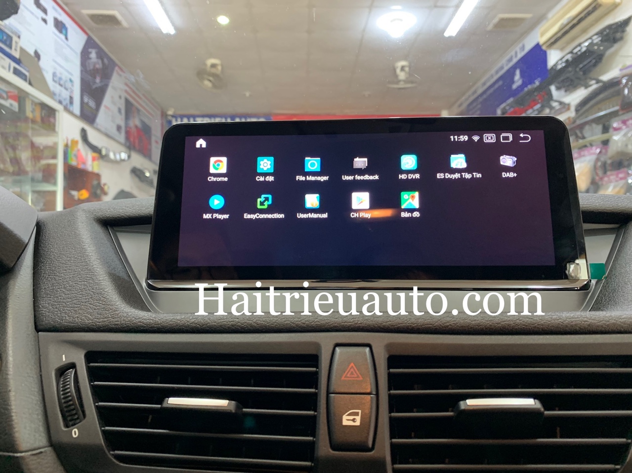 Màn hình android theo xe BMW X1 5 Image