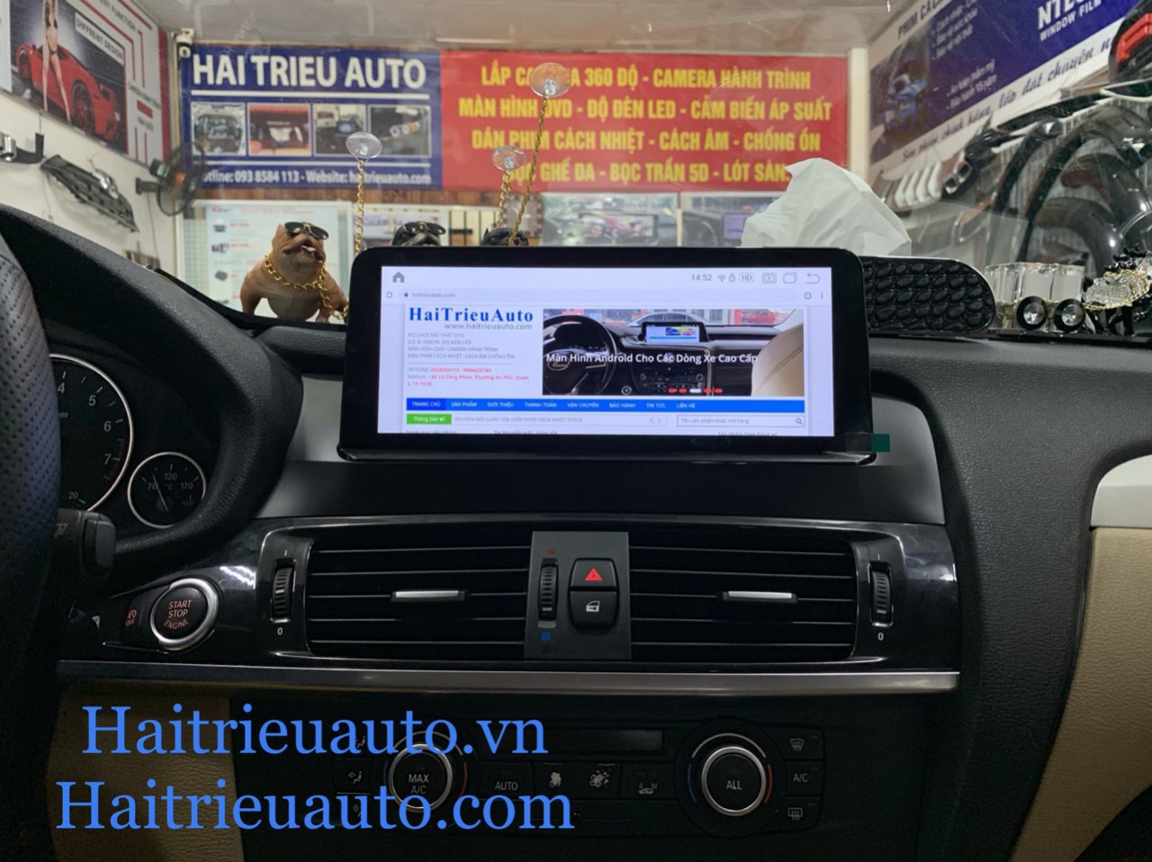 Màn hình android theo xe bmw X3 2 Image