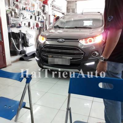 Độ bi xenon cho xe captiva