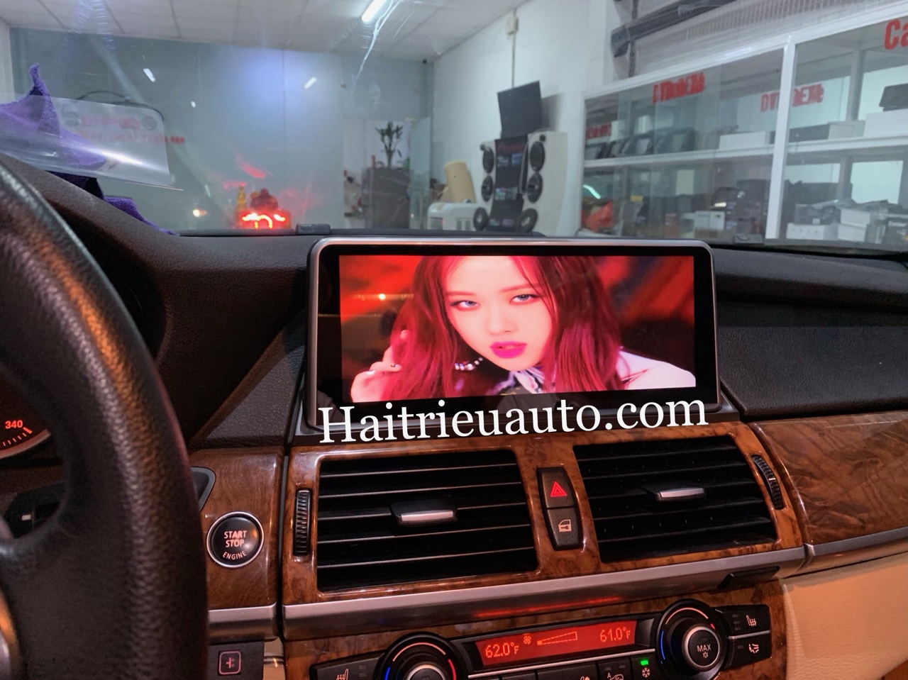 Màn hình android theo xe BMW X6 2007-2010 3 Image