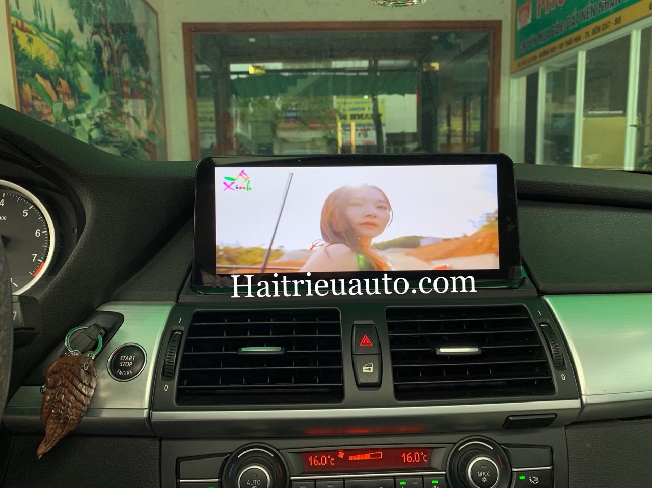 Màn hình android cho xe BMW X5 6 Image