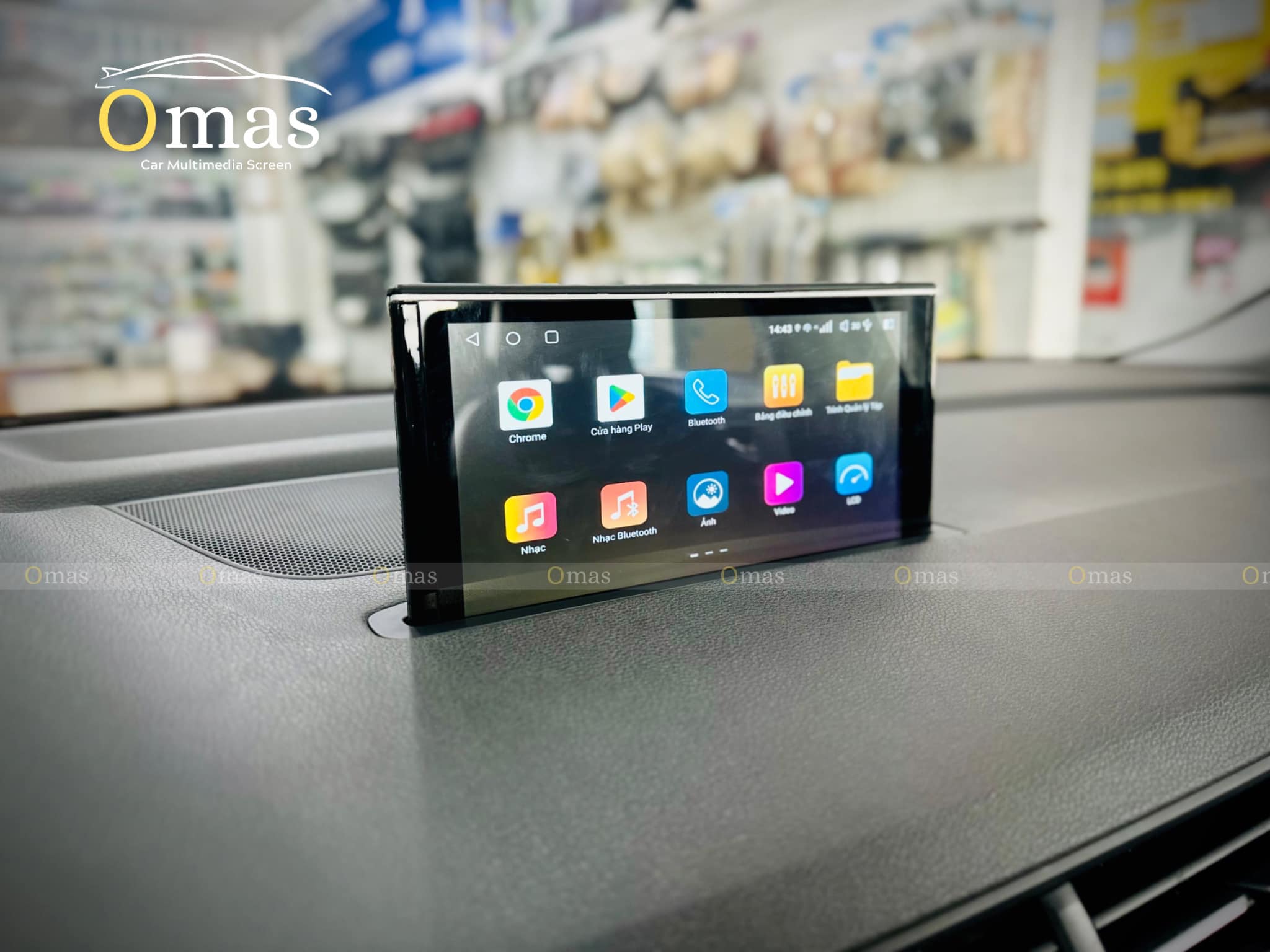 Màn hình android xe Audi Q7 2017-2019 4 Image