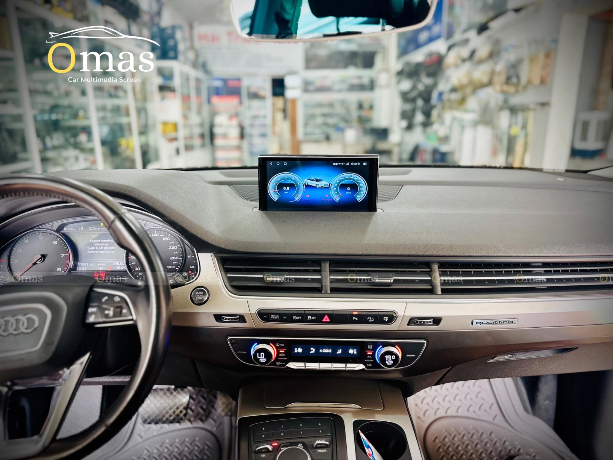 Màn hình android xe Audi Q7 2017-2019 6 Image