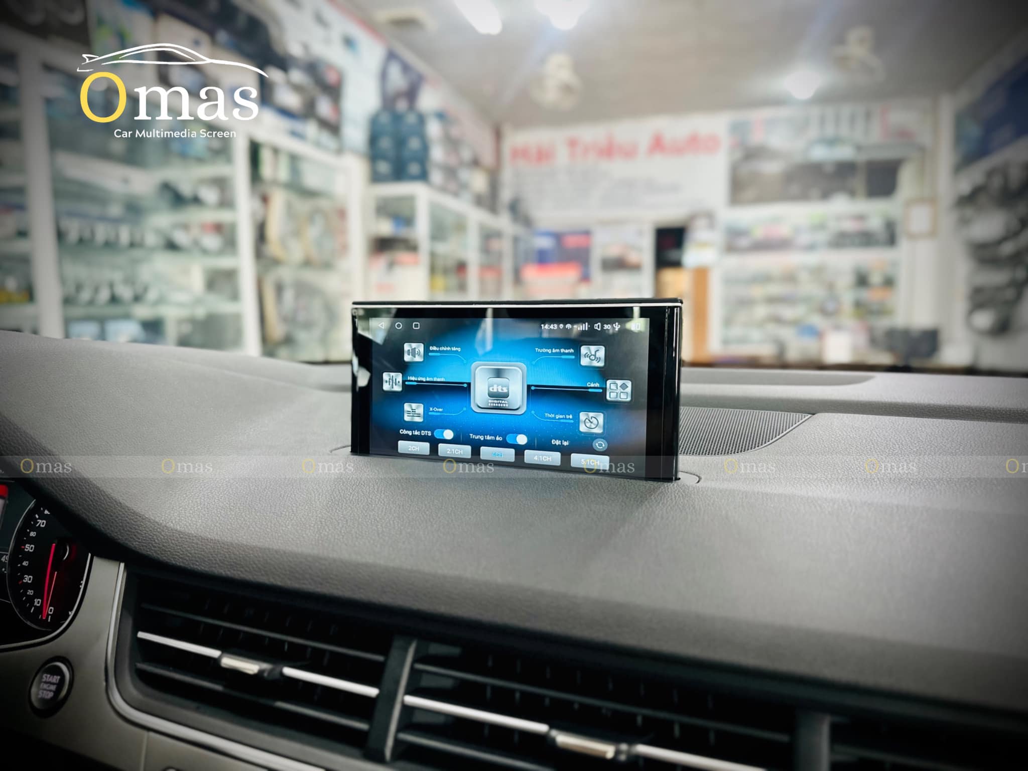 Màn hình android xe Audi Q7 2017-2019 7 Image