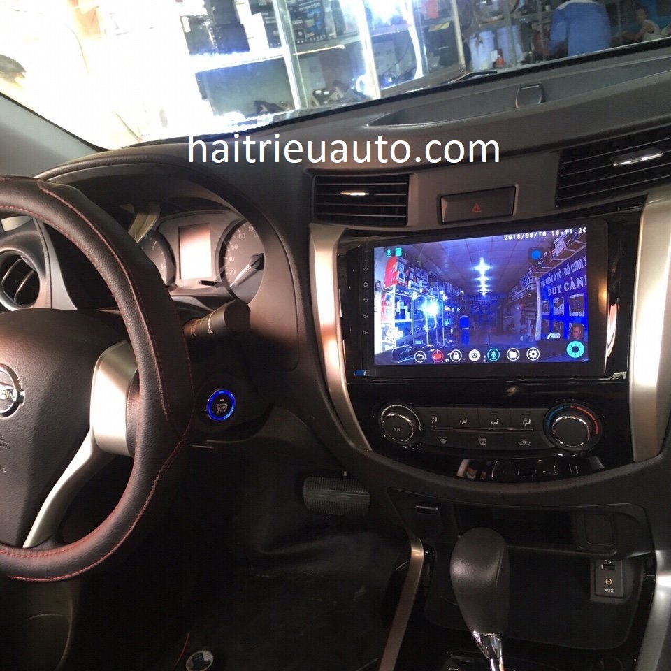màn hình android theo xe navara 2017 2 Image