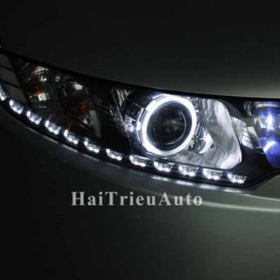 Độ đèn led cho xe kia forte