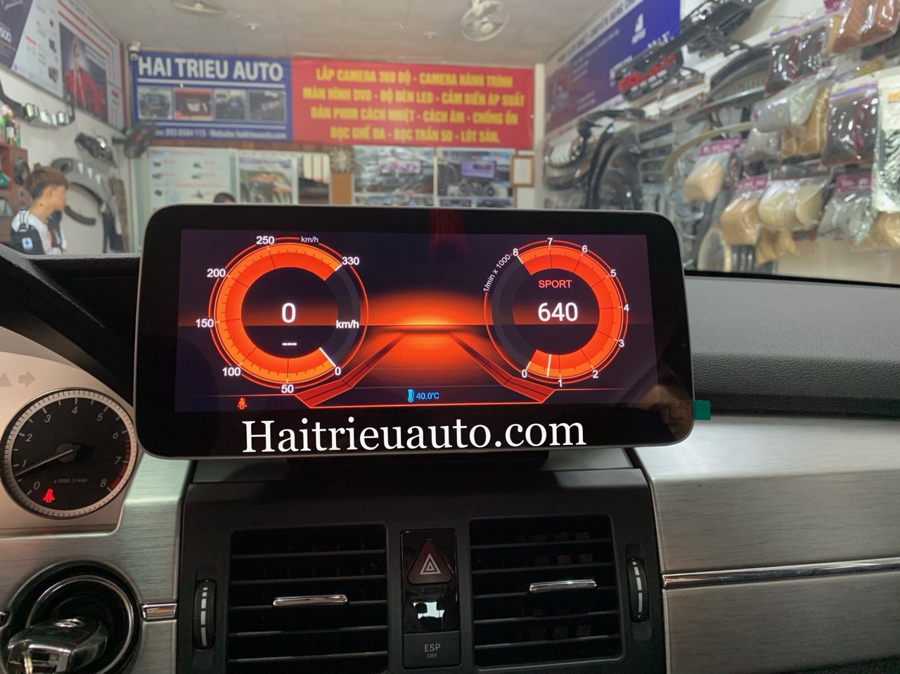 Màn hình android theo xe Mercedes GLK 300 6 Image