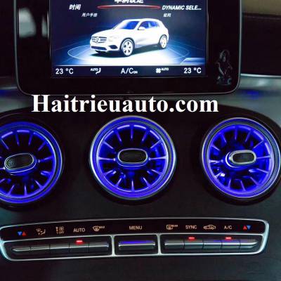 Cửa gió điều hòa đèn led theo xe Mercedes GLC