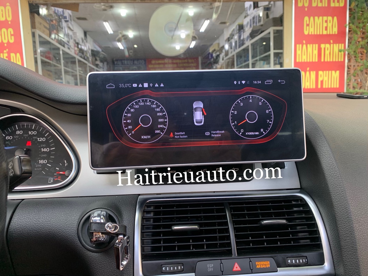 Màn hình android theo xe Audi Q7 2009 3 Image