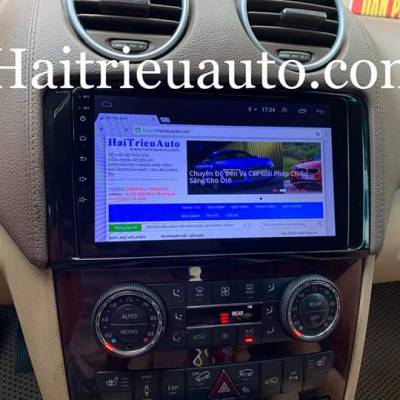 Màn hình android theo xe Mercedes C300 2013