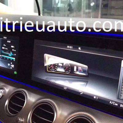 Màn hình android theo xe Mercedes C250 2013