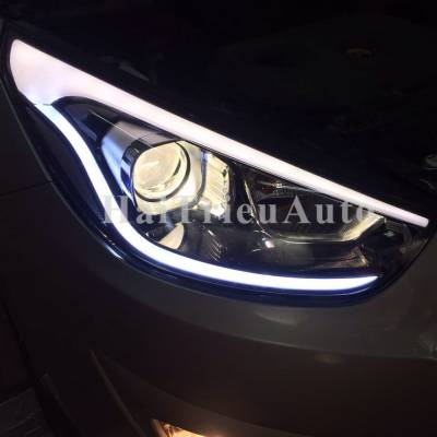 Đèn pha độ cho xe sonata