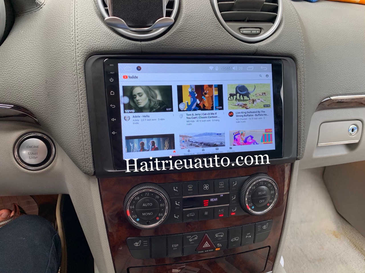 Màn hình android theo xe Mercedes GL 320 3 Image