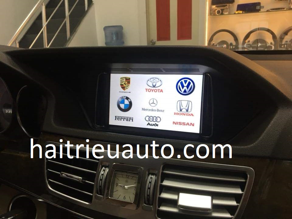 Màn hình android theo xe Mercedes E 300 2013 4 Image