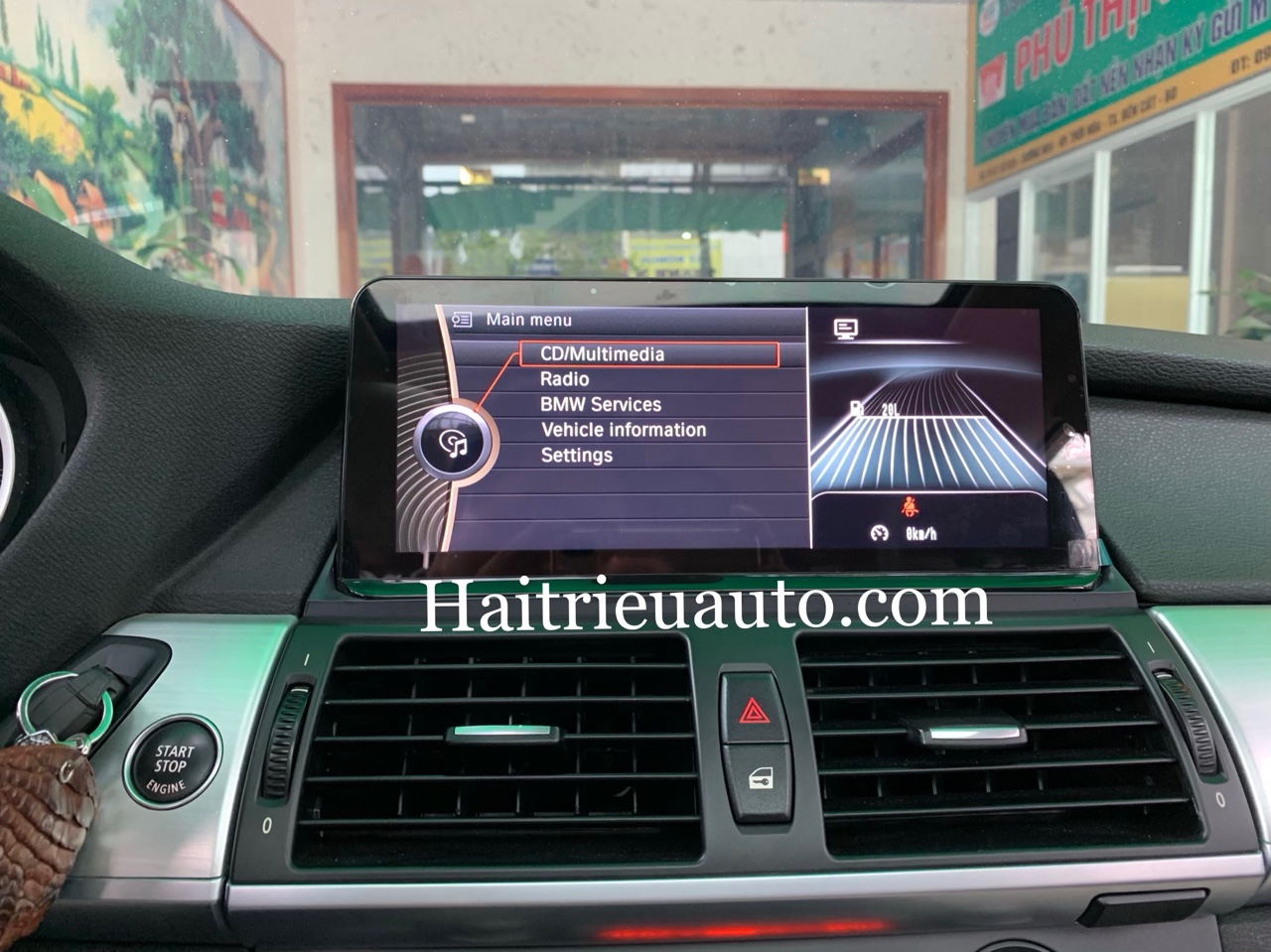 Màn hình android theo xe BMW X6 3 Image