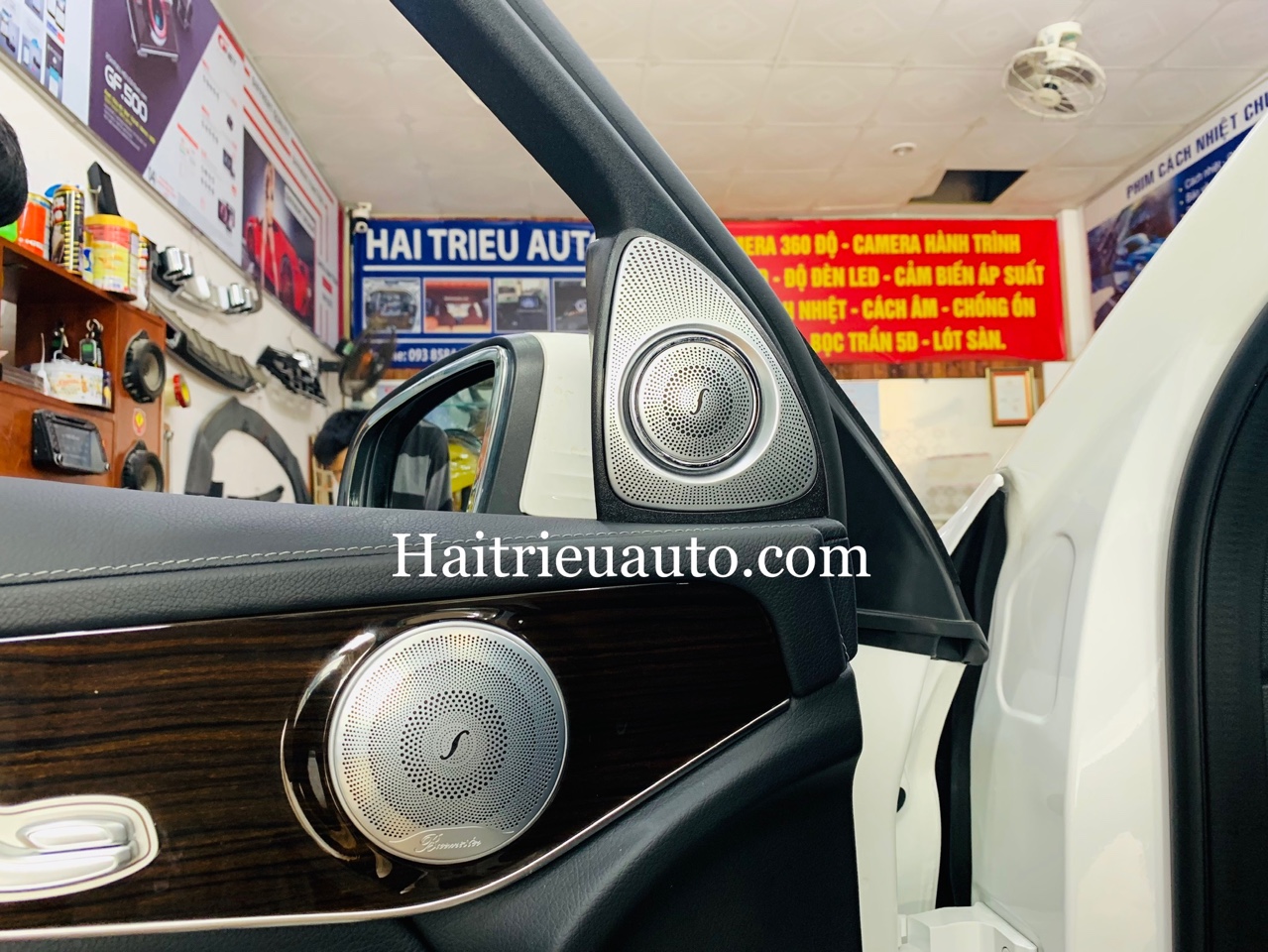 Loa treble xoay 3D Burmester cho xe Mercedes GLC 200 5 Image