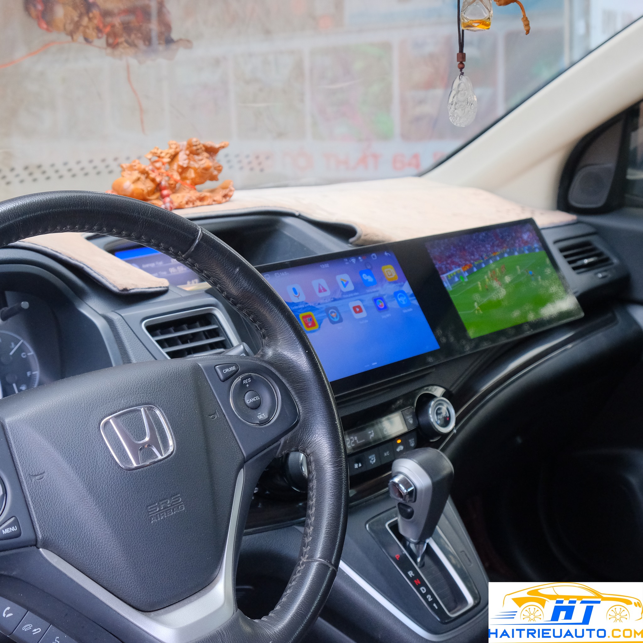 Màn hình android dài Omas A11 xe Honda CR-V 5 Image