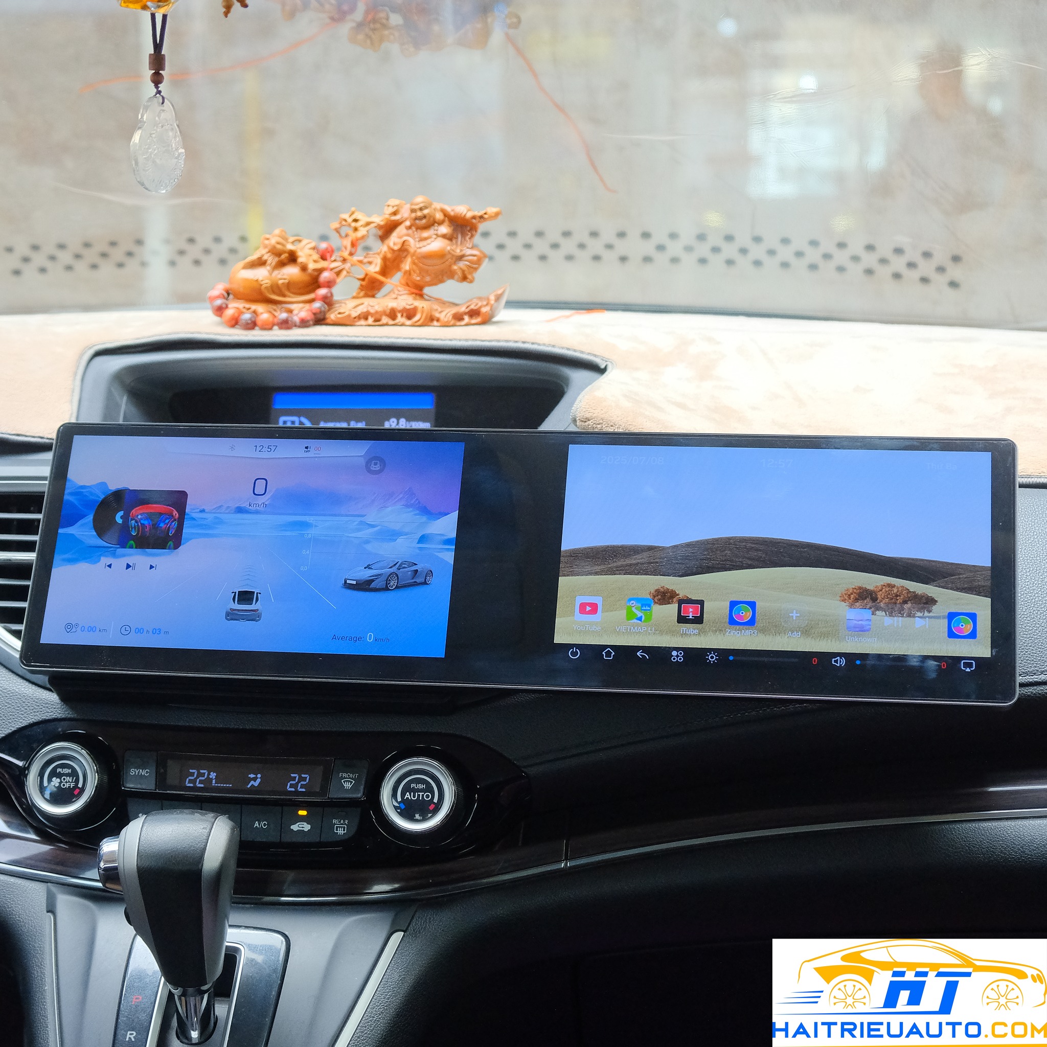 Màn hình android dài Omas A11 xe Honda CR-V 8 Image