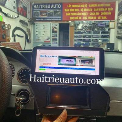 Màn hình android theo xe Mercedes GLK 2013