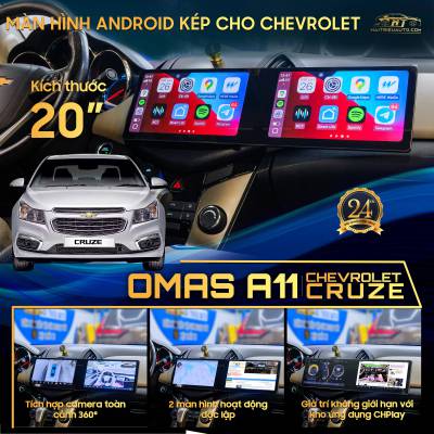 Màn hình android Omas A11 xe Kia Sedona