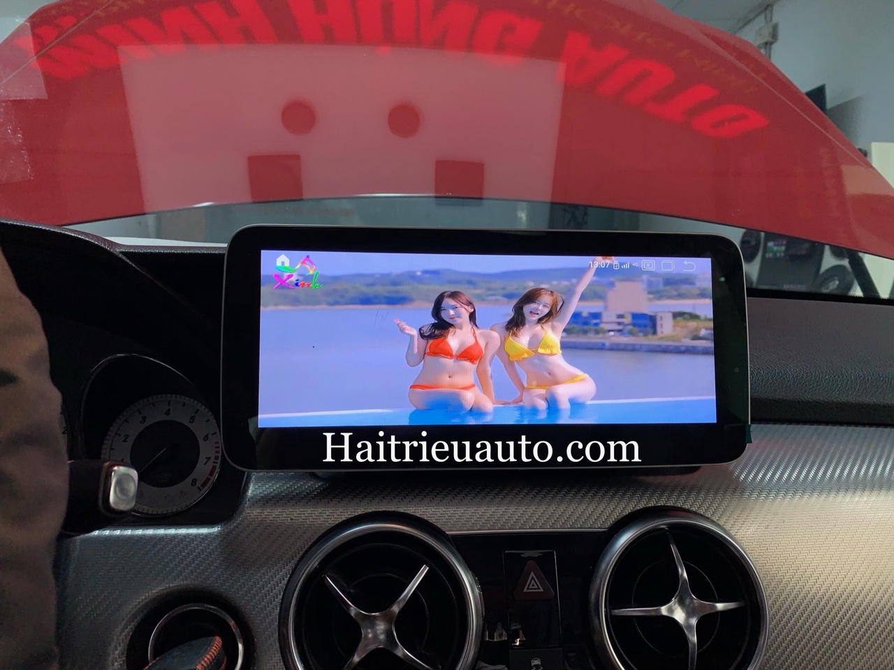 Màn hình android theo xe Mercedes GLK 250 2015 4 Image